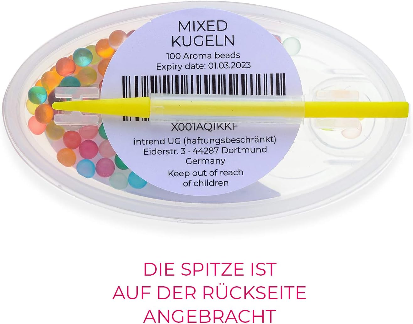Flavouroom - Premium Mixed Kapseln 200er Set | DIY Gemischte Geschmacksrichtungen Filter für unvergesslichen Flavour Geschmack | inkl. Box zur Aufbewahrung der aromatischen Click Kugeln