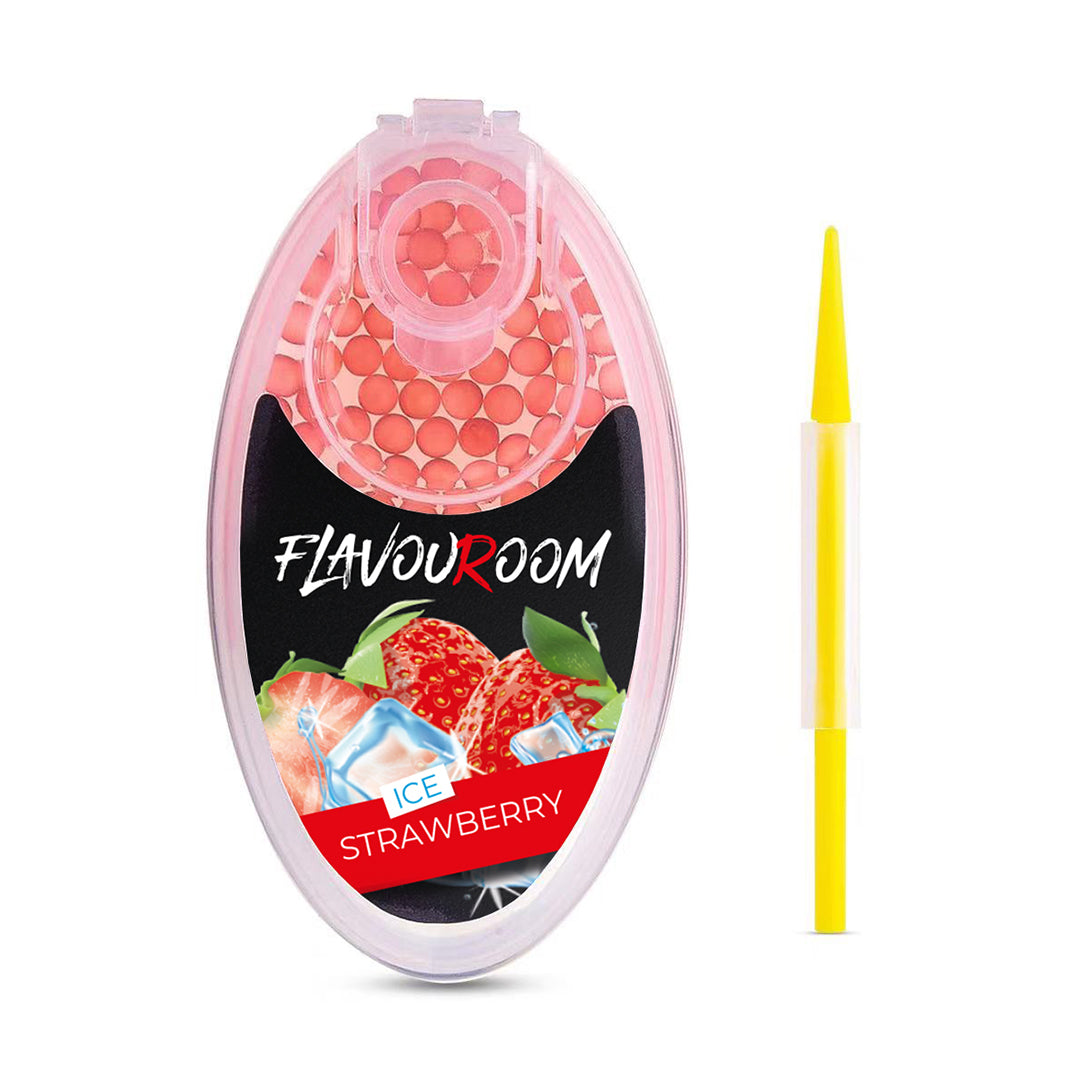 Flavouroom - Ice Strawberry Kugeln 100 St.