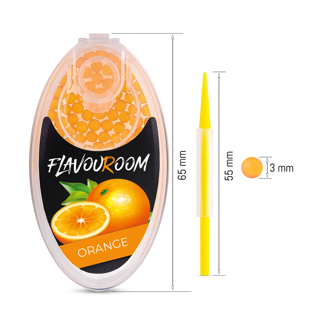 Flavouroom - Orange Kugeln 100 St.