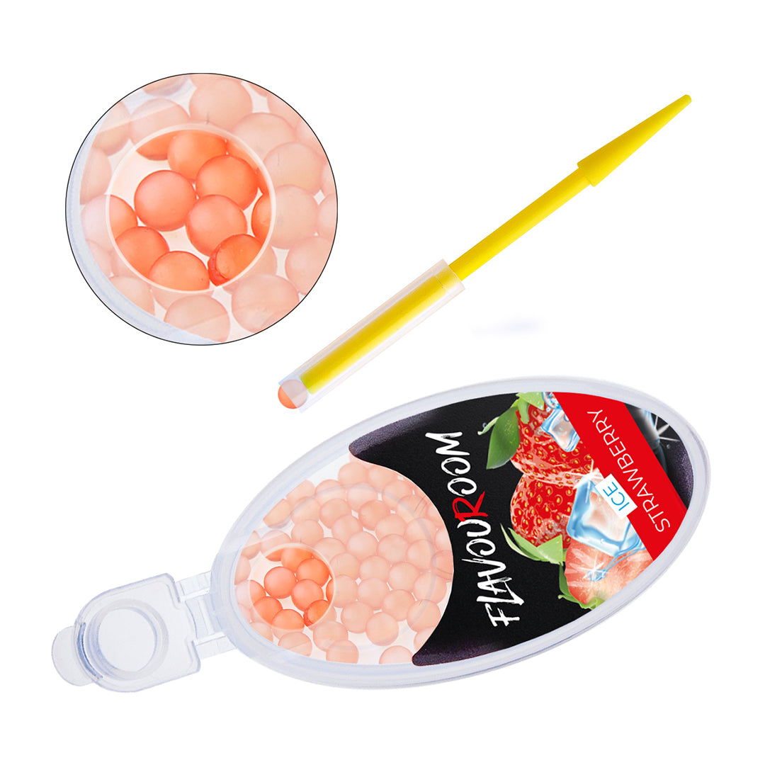Flavouroom - Ice Strawberry Kugeln 100 St.
