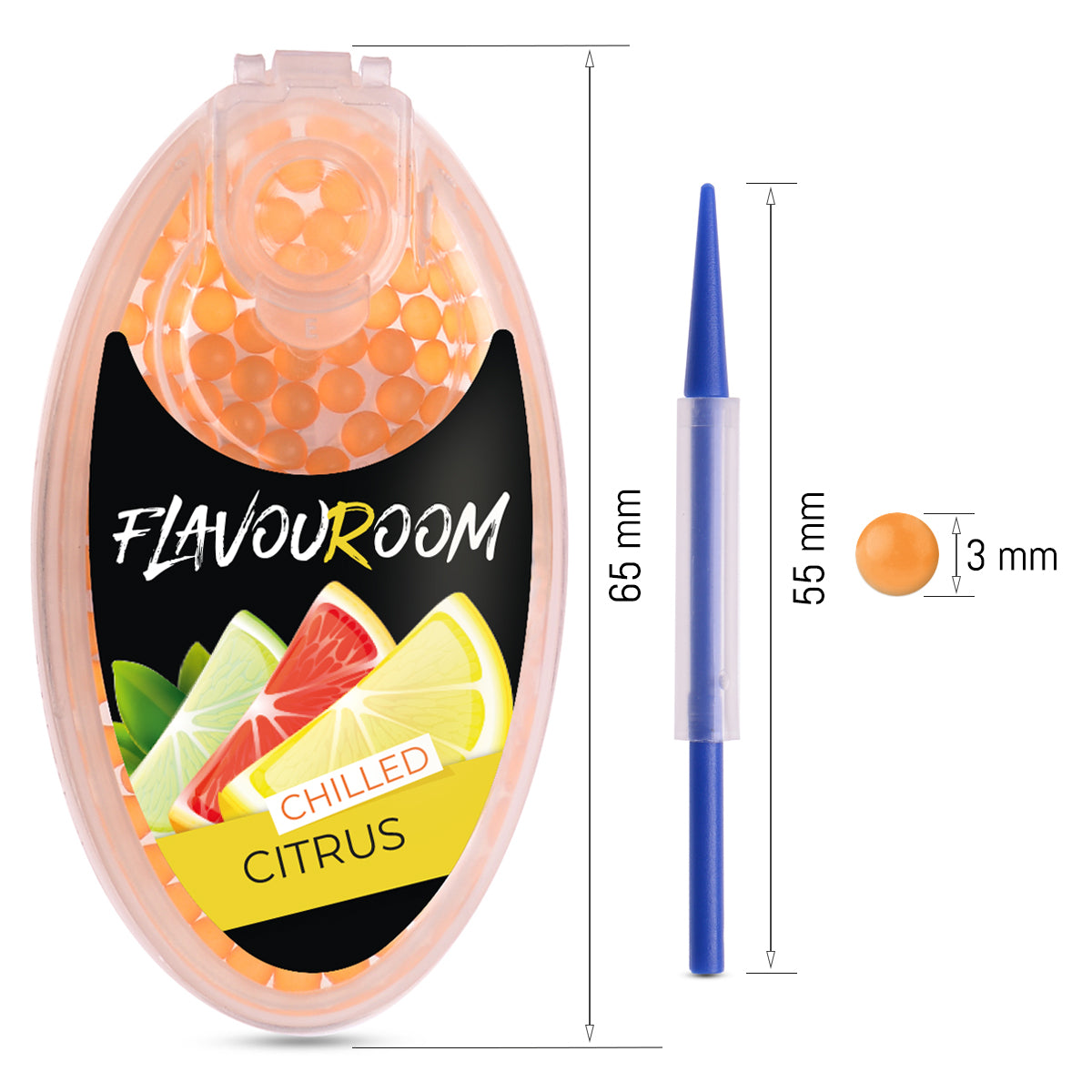 Flavouroom - Chilled Citrus Kugeln 100 St.