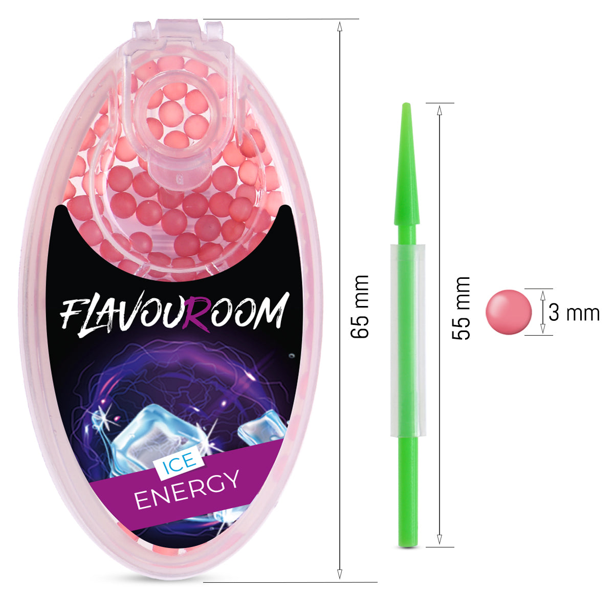 Flavouroom - Iced Energy Kugeln 100 St.