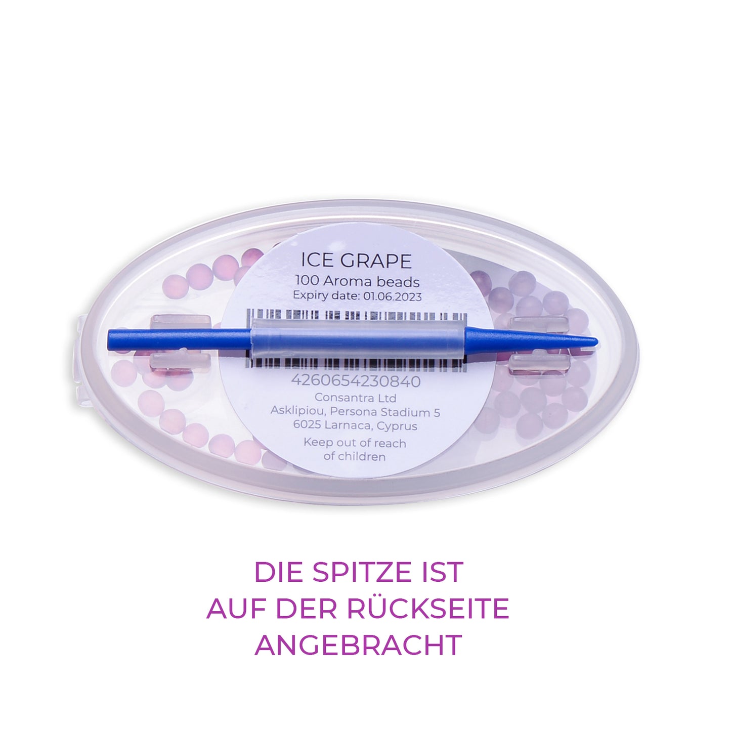 Flavouroom - Iced Grape Kugeln 100 St.