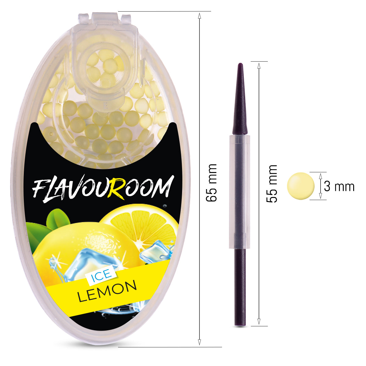 Flavouroom - Iced Lemon Kugeln 100 St.