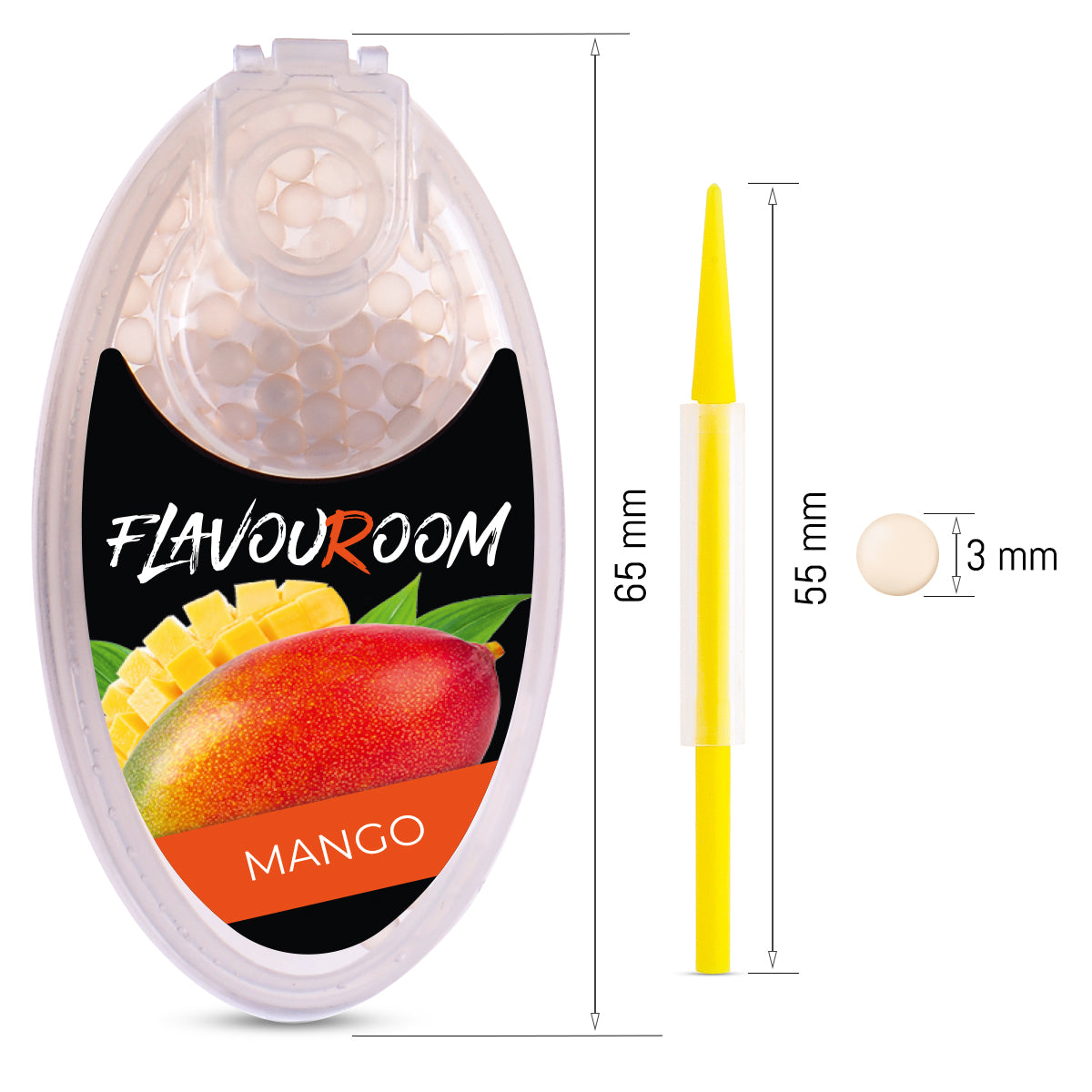 Flavouroom - Mango Kugeln 100 St.