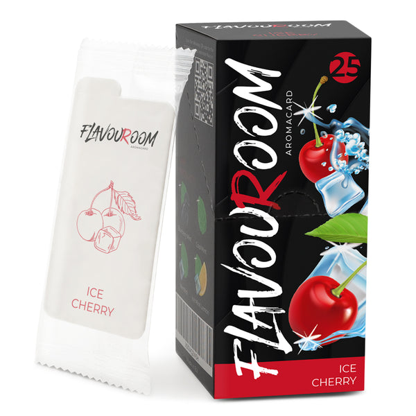 Flavouroom - Cherry Ice Karten 25 St.