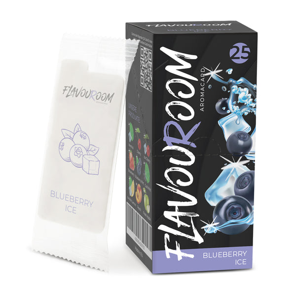 Flavouroom - Blueberry Ice Karten 25 St.