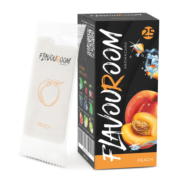 Flavouroom - Peach Karten 25 St.